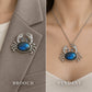 Labradorite Crab Brooch Pendant in Sterling Silver