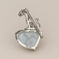 Natural Jadeite Leopard Brooch Pendant in Sterling Silver
