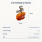 Amber Squirrel Brooch Pendant in Sterling Silver