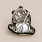 Freshwater Pearl Panda Brooch Pendant in Sterling Silver