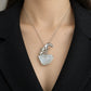 Natural Jadeite Leopard Brooch Pendant in Sterling Silver