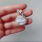 Product video: handmade silver coconut palm tree brooch and convertible pendant