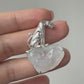 Product video: handmade silver regal leopard brooch and convertible pendant