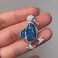 Product video: handmade silver waddling penguin brooch and convertible pendant